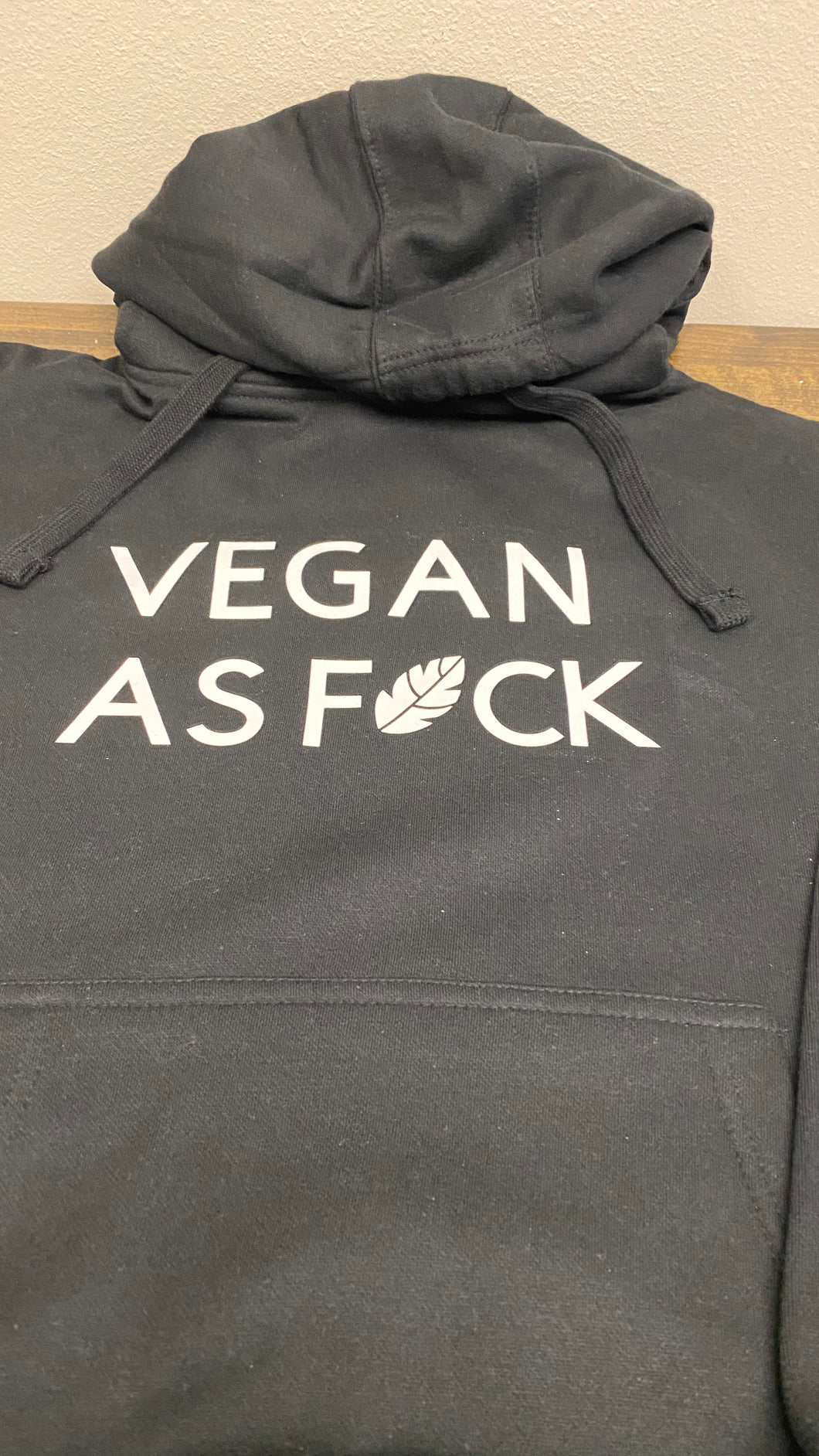 Vegan as F$$$ hoodie